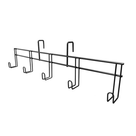 Jacks Imports Hook Rack for Tack Caddy or Cart BLACK 10366-BK